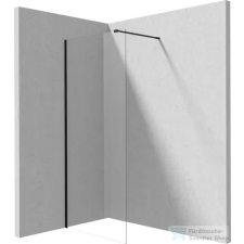Deante PRIZMA zuhanyfal, walk-in 1100 mm, fekete KTJ_N31P kád, zuhanykabin