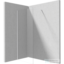 Deante PRIZMA zuhanyfal, walk-in 900 mm, fehér KTJ_A39P kád, zuhanykabin