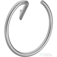 Deante Silia kör alakú törölközőtartó, szálcsiszolt acél ADI_F611 fürdőszoba kiegészítő