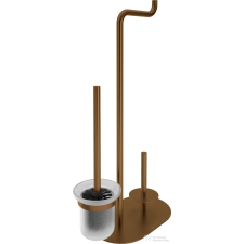 Deante SILIA WC papírtartó állvány 3 funkciós, szálcsiszolt bronz ADI_C732 fürdőszoba kiegészítő