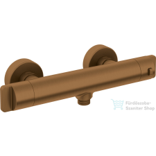 Deante THERM termosztatikus zuhany csaptelep, zuhanyszett nélkül, szálcsiszolt bronz BCH_C4BT csaptelep