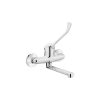 Deante Wall-mounted washbasin mixer with lever Clinic