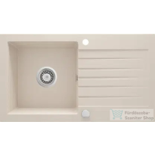 Deante ZORBA gránit mosogató, 1 medencés, csepegtetővel, 760x440 mm, bézs ZQZ_5113 mosogatótálca