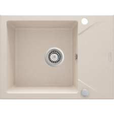 Deante ZQJ_511A Evora egy medencés mosogató rövid csepegtetővel homok (ZQJ 511A) mosogatótálca