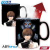  DEATH NOTE Heat Change Mug Kira &amp; L King size - bögre