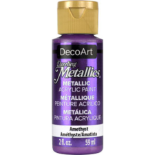 DecoArt Akril festék - metál 59 ml, Amethyst / DecoArt Dazzling Metallics Acrylics (1 db) akrilfesték