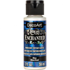 DecoArt Akrilfesték - Irizáló 59 ml, Blue / DecoArt Americana® Enchanted (1 db) akrilfesték