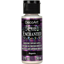 DecoArt Akrilfesték - Irizáló 59 ml, Magenta / DecoArt Americana® Enchanted (1 db) akrilfesték
