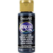 DecoArt Akrilfesték matt 59ml - Deep Midnight Blue - DecoArt Americana® Acrylics (1 db) akrilfesték