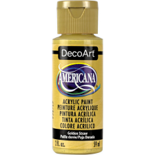 DecoArt Akrilfesték matt 59ml - Golden Straw - DecoArt Americana® Acrylics (1 db) akrilfesték