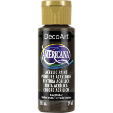 DecoArt Akrilfesték matt 59ml - Raw Umber - DecoArt Americana® Acrylics (1 db) akrilfesték