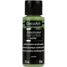 DecoArt Akrilfesték - selyemfényű 59ml - Cactus - DecoArt Americana® Multi-Surface Satin (1 db) akrilfesték