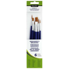 DecoArt Designer's Brush Beginner Set Ecset készlet (6 db) ecset
