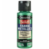 DecoArt Metál Textilfesték 59 ml Emerald SoSoft Fabric Metallics (1 db)