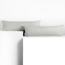 DecoKing Díszpárnahuzat AMBER szín fehér stílus klasszikus anyag dzsörzé 20x120 DecoKing lakástextília