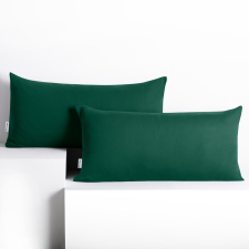 DecoKing Díszpárnahuzat AMBER szín üvegzöld stílus klasszikus anyag dzsörzé 40x80 DecoKing lakástextília