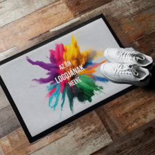 Deconline Customs Prémium egyedi Lábtörlő logóval, fényképpel HD minőség, 60x40 cm lakástextília