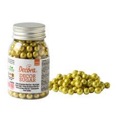 Decora szórógyöngy, arany, 7mm, 100g sütés és főzés