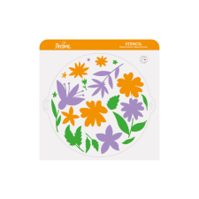 Decora tortastencil, tavasz, műanyag, 25cm sütés és főzés