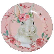 Decorand tálca rózsaszín műanyag 32cm konyhai eszköz