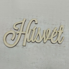 Decorolla Fa felirat &quot;Húsvét&quot; 7,5cm x 4cm dekorációs kellék