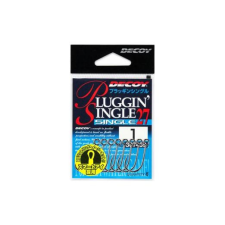  Decoy 27 Pluggin Single #3/0 egyágú horog 7 db/csg horog