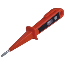 DEDRA 0500 feszültség teszter 125-250v, 150mm, német gyártmány barkácsolás, csiszolás, rögzítés