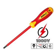 DEDRA 06B001 szigetelt lapos csavarhúzó 2.5x75mm csavarhúzó