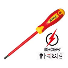DEDRA 06B006 szigetelt lapos csavarhúzó 5.5x125mm csavarhúzó