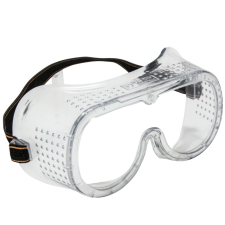 DEDRA BH1055 monolux védőszemüveg, polikarbonát, fehér védőszemüveg