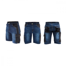 DEDRA BH45ST-LD farmer rövidnadrág, méret ld, denim 280g/m2 munkaruha