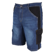 DEDRA BH45ST-LD farmer rövidnadrág, méret ld, denim 280g/m2