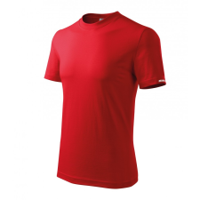 DEDRA BH5TC-XXL férfi rövid ujjú póló xxl, piros, 100% pamut barkácsolás, csiszolás, rögzítés