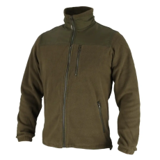 DEDRA BH6PA-XL polár pulóver betétekkel,280g/m2,méret:xl,szín: zöld-katonai