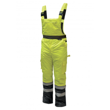 DEDRA BH80SO1-S bélelt fényvisszaverős kertésznadrág méret s,sárga barkácsolás, csiszolás, rögzítés