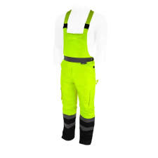 DEDRA BH80SO1-XL bélelt fényvisszaverős kertésznadrág méret xl,sárga barkácsolás, csiszolás, rögzítés