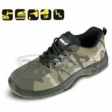 DEDRA BH9M5-45 Munkavédelmi cipő zöld terepmintás 45-ös (BH9M5-45) munkavédelmi cipő