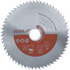 DEDRA CRV Körfűrészlap 250x30 mm Z=60 fűrészlap