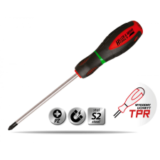 DEDRA Csavarhúzó csillag Pozidriv PZ3x150mm, S2acél, 3anyagú fogantyú csavarhúzó