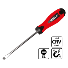 DEDRA Csavarhúzó lapos 3x75mm, CrV csavarhúzó