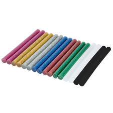 DEDRA DED7577 ragasztópatron kék csillám 8db 8x100mm barkácsolás, csiszolás, rögzítés
