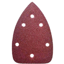 DEDRA DED79413 delta csiszolópapír 140x140x80mm, 100gr, tépőzáras, 5db-os szett csiszolókorong és vágókorong