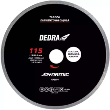 DEDRA Folyamatos vágóélű gyémánttárcsa csempe 230/22,2mm Dynamic csiszolókorong és vágókorong