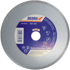 DEDRA H1134E folyamatos vágóélű gyémánttárcsa csempe, kerámia, márvány vágásához 180mm/25,4 barkácsolás, csiszolás, rögzítés