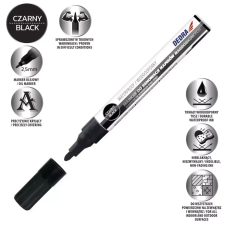 DEDRA Jelölő sírkövek felújításához fekete 1 db filctoll, marker