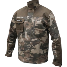 DEDRA Munkavédelmi Kabát S Méret Terepszínű (BH43BL-S)