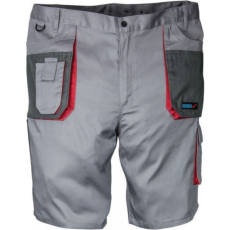 DEDRA Munkavédelmi Rövidnadrág XXL/58-as Méretben Szürke (BH3ST-XXL)