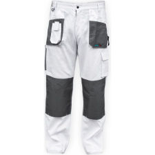 DEDRA MunkavédelmiNadrág M/50 Méretben Fehér (BH4SP-M) munkaruha