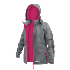 DEDRA Női softshell kabát, mérete M, 96%poliészter + 4%elasztán