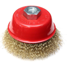 DEDRA Réz Bevonatú Harang Drótkefe M14 100 mm (F36-100) barkácsgép tartozék